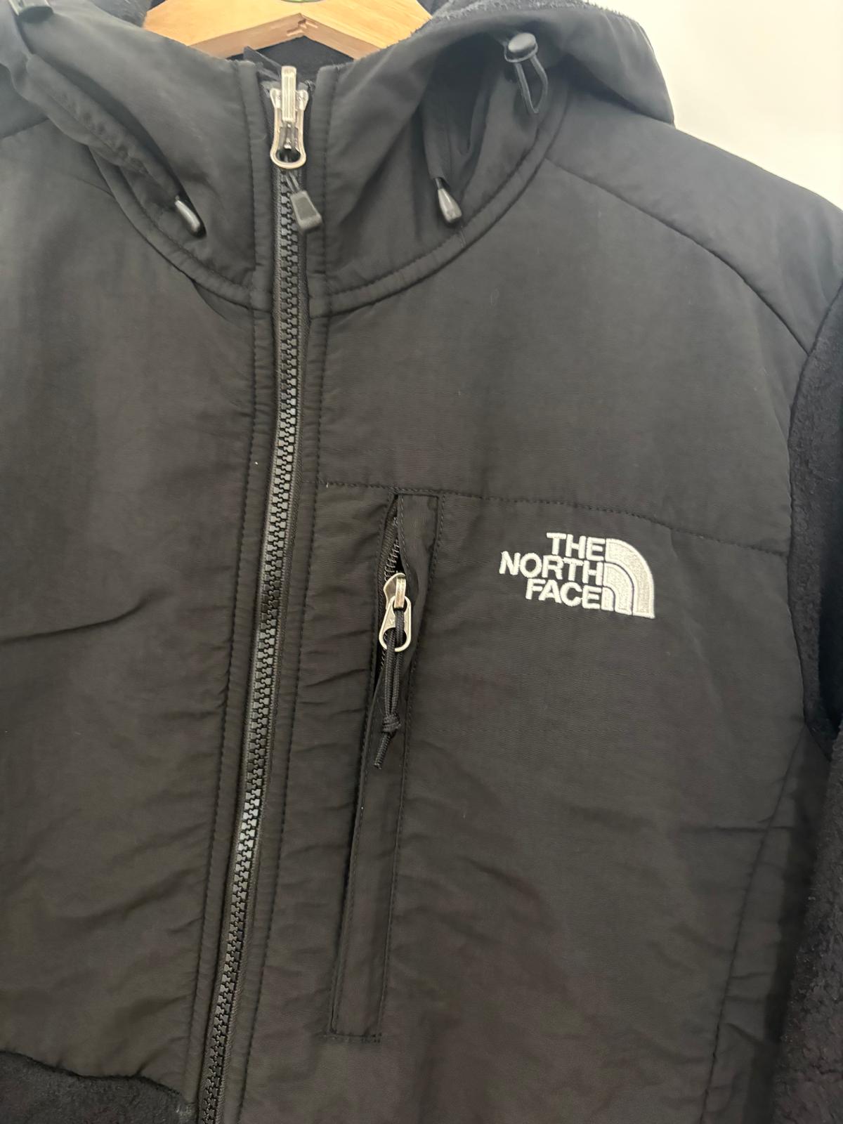 The North Face Women’s Hooded Fleece Jacket – Black – Large