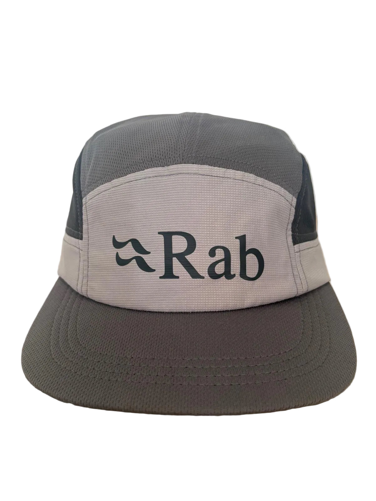 Rab Momentum 5 Panel Cap – Grey / Black – One Size