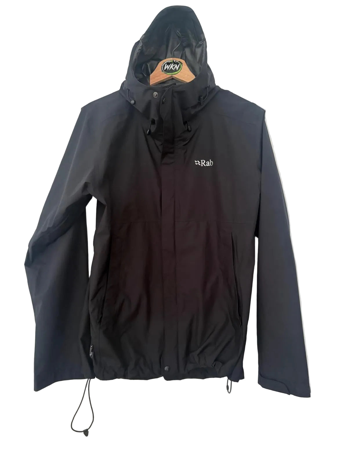 Rab women's Downpour Waterproof Jacket -Black – Women’s Large / UK 14