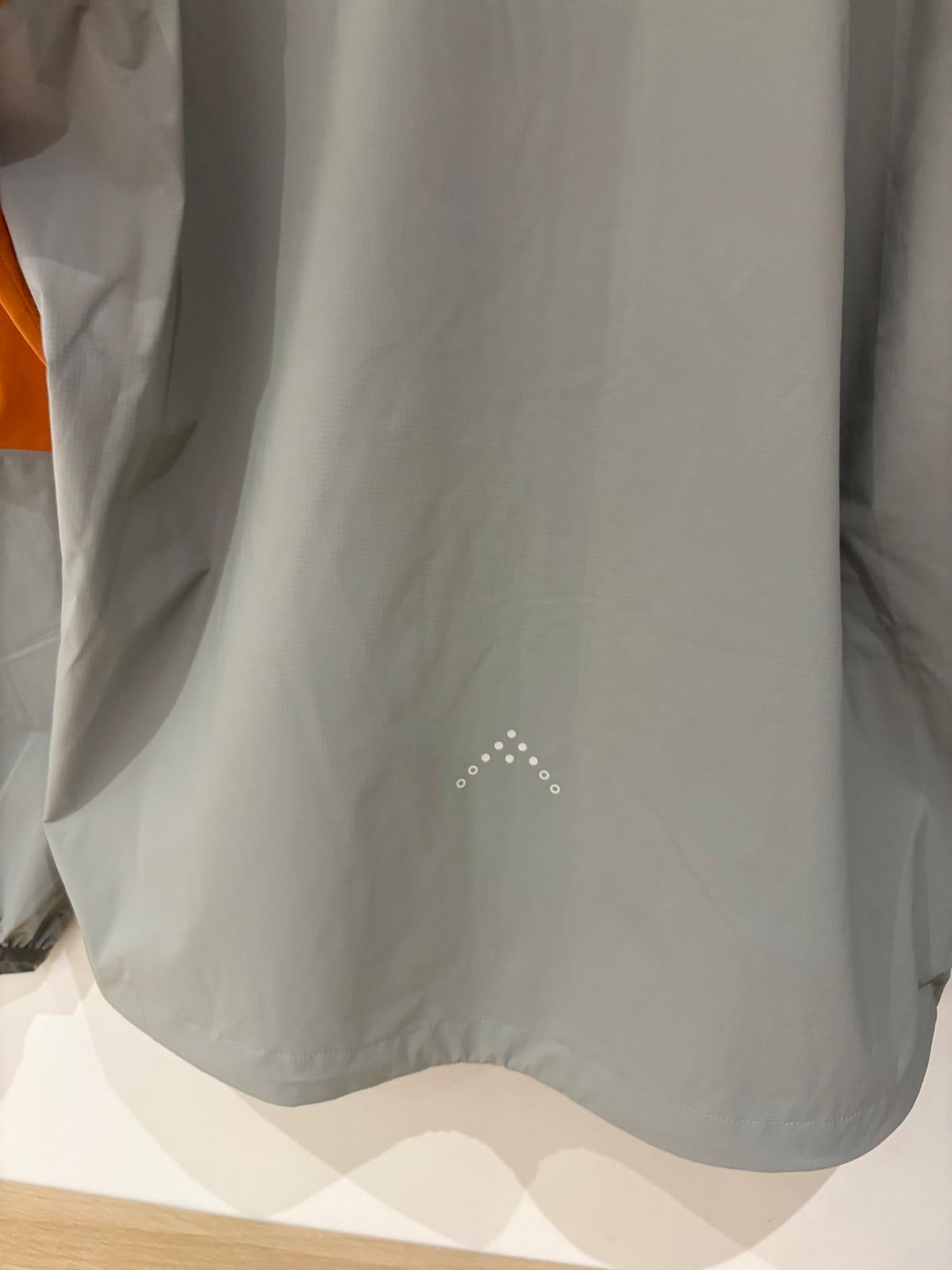 Rab downpour trail light Waterproof Shell Jacket – Orange/Grey – Large