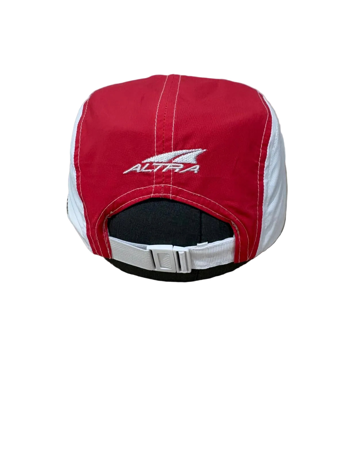 ALTRA Running 5-Panel Cap – Light Red and White